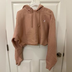 Champion cropped hoodie! NEW!